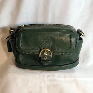 Coach Campbell Leather Camera Crossbody